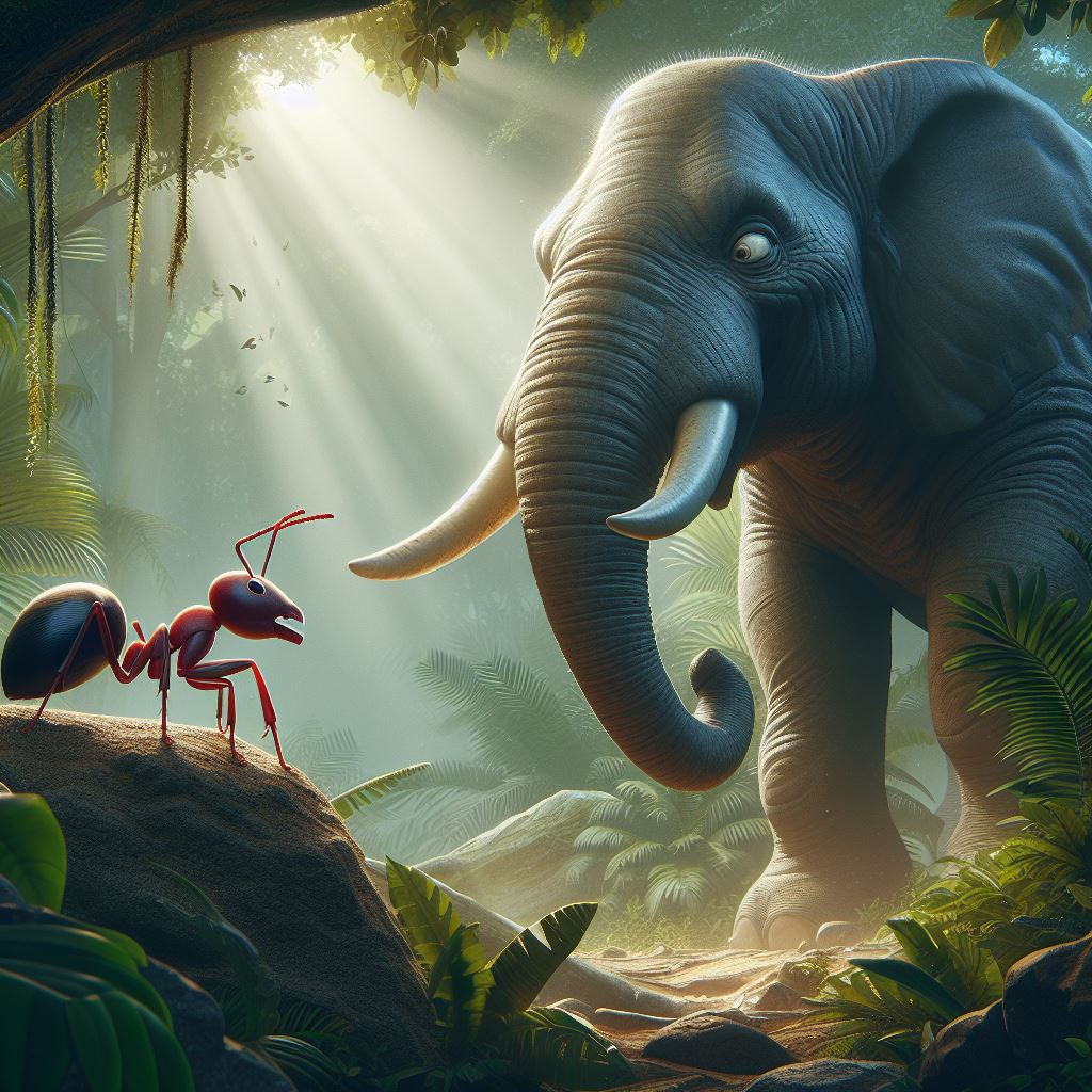 Elephant ant short story