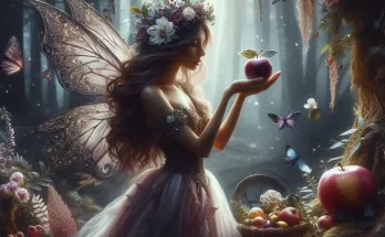 fairy story and magical fruit